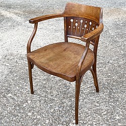 Otto Wagner edt THONET fauteuil 1910