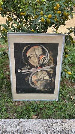 Aldine 1964 lithographie contresignée