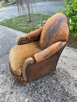 Maurice Dufrene gros fauteuil 1930