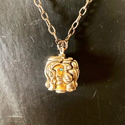 Miguel berrocal pendentif sculpture micheline
