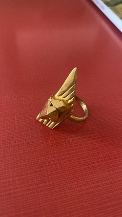 Jean Claude bonillo bague sculpture
