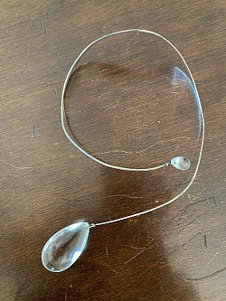 VIVIANNA torun Collier mobile argent 1970