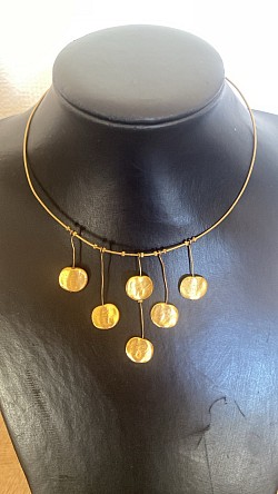 Bijoux d artiste bronze 1970