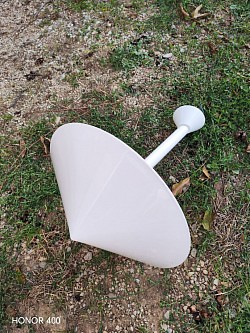 Lustre metal émaillé 1980