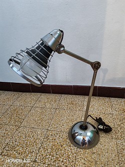 Lampe Mazda metal et bakélite 1930