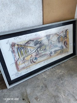 Grand tableau projet automobile Espagne
