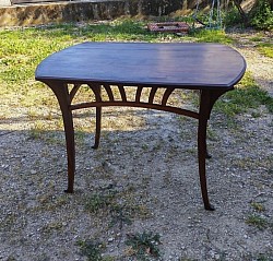 Gustave serrurier bovy table palissandre