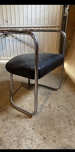 Louis Herman de konick rare fauteuil moderniste 1930